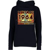 Vintage 1964 60th Birthday Limited Edition Awesome Epic Legend Womens Funnel Neck Pullover Hood