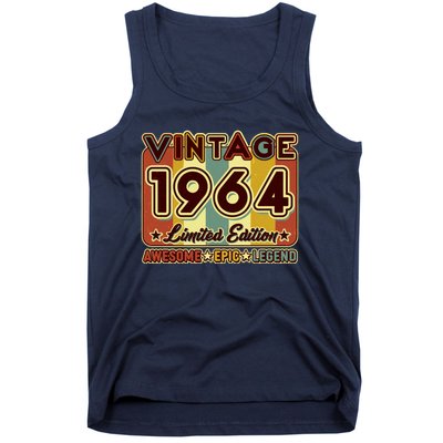 Vintage 1964 60th Birthday Limited Edition Awesome Epic Legend Tank Top