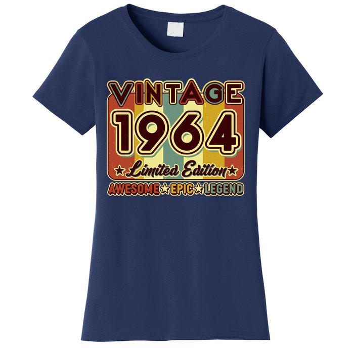 Vintage 1964 60th Birthday Limited Edition Awesome Epic Legend Women's T-Shirt