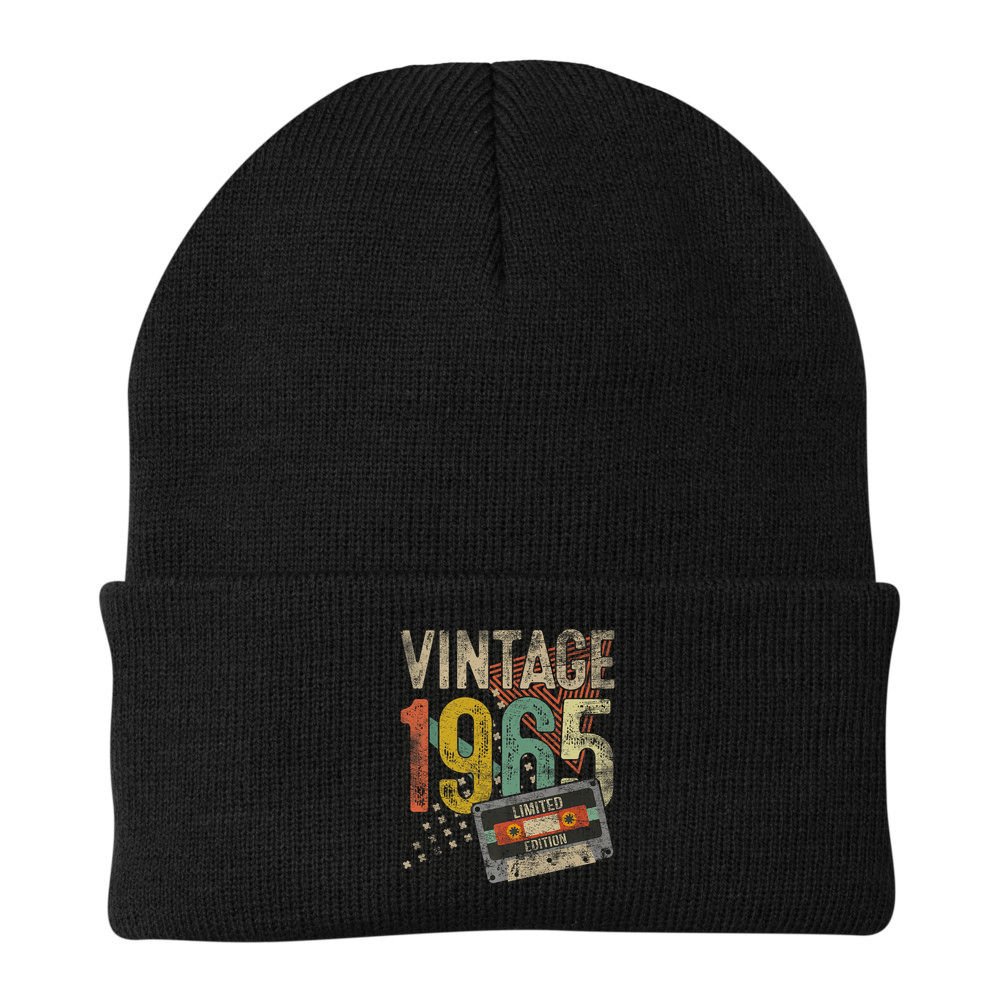 Vintage 1965 60th Birthday 60 Year Old Beanie