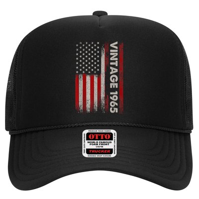 Vintage 1965 60th Birthday 60 Years Old American Flag Hat