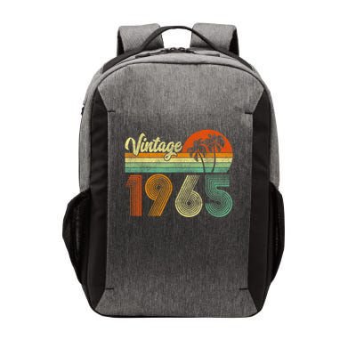 Vintage 1965 60th Birthday 60 Years Old Retro Vector Backpack
