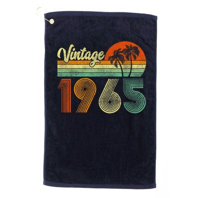 Vintage 1965 60th Birthday 60 Years Old Retro Golf Towel