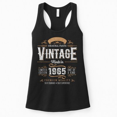 Vintage 1965 60th Birthday Retro 60 Year Old Boy Womens Tank Top