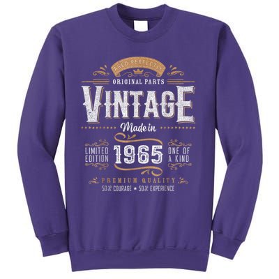 Vintage 1965 60th Birthday Retro 60 Year Old Boy Sweatshirt