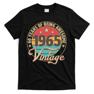 Vintage 1965 60 Years Of Being Awesome T-Shirt