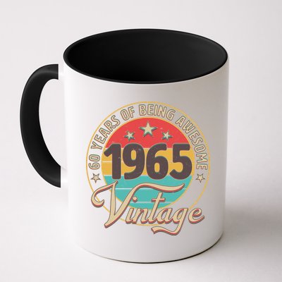 Vintage 1965 60 Years Of Being Awesome Mug