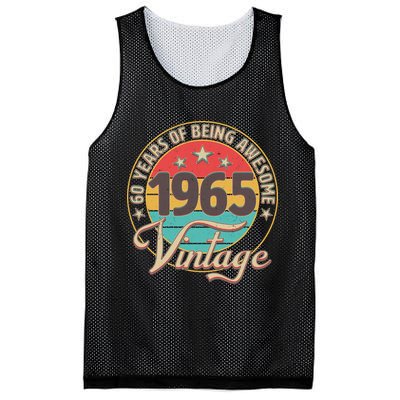 Vintage 1965 60 Years Of Being Awesome Mesh Reversible Basketball Jersey Tank
