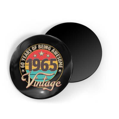 Vintage 1965 60 Years Of Being Awesome Magnet
