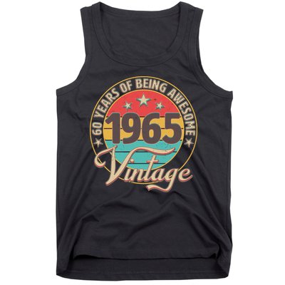 Vintage 1965 60 Years Of Being Awesome Tank Top