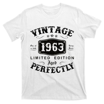 Vintage 1963 60 Years Old 60th Birthday Gifts T-Shirt