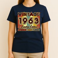 Vintage 1963 60th Birthday Limited Edition Awesome Epic Legend T-Shirt