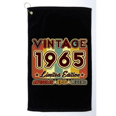 Vintage 1965 60th Birthday Limited Edition Awesome Epic Legend Golf Towel