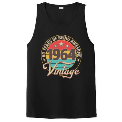 Vintage 1964 60 Years Of Being Awesome PosiCharge Competitor Tank