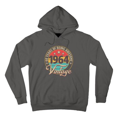 Vintage 1964 60 Years Of Being Awesome Hoodie