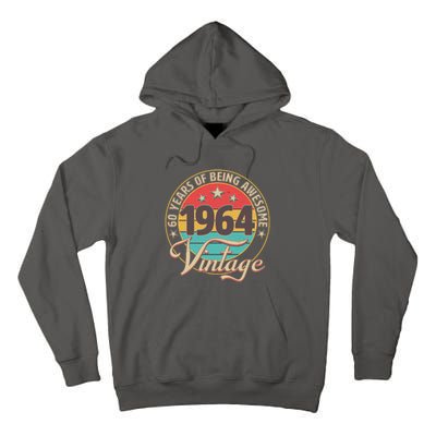 Vintage 1964 60 Years Of Being Awesome Tall Hoodie