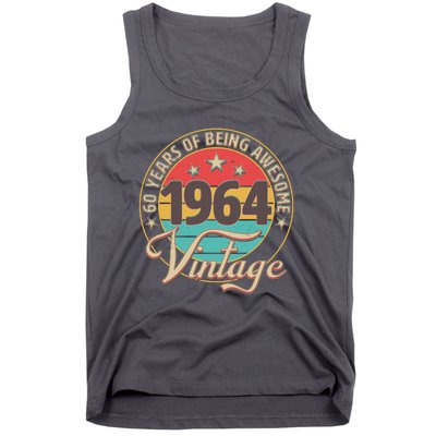 Vintage 1964 60 Years Of Being Awesome Tank Top