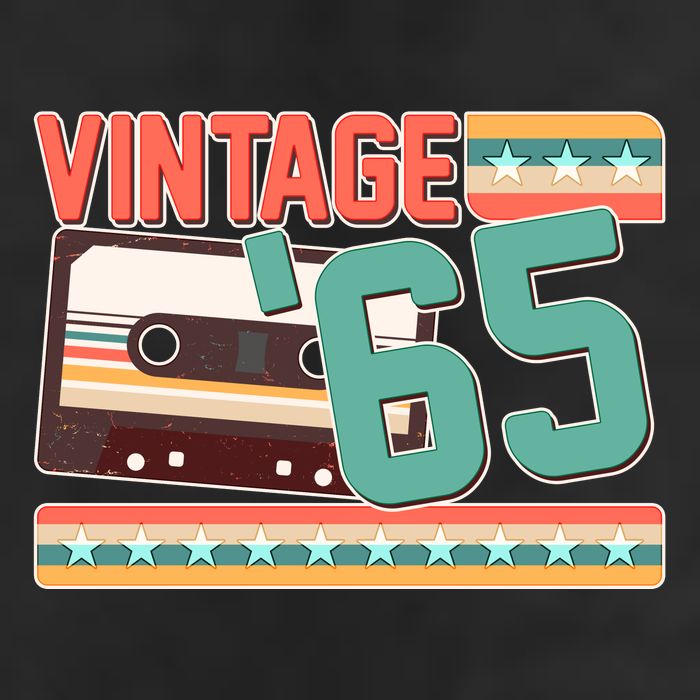 Vintage 1965 60th Birthday Cassette Tape Trucker Hat