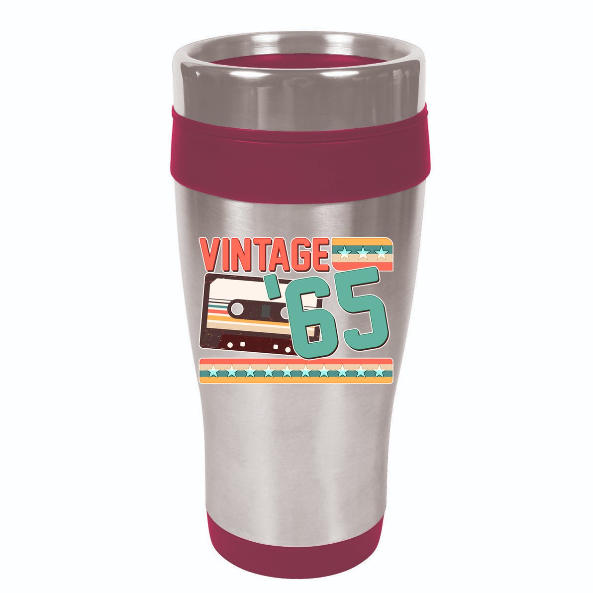 Vintage 1965 60th Birthday Cassette Tape Tall Hoodie