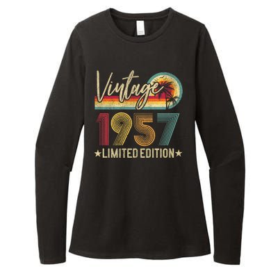 Vintage 1957 67th Birthday 67 Years Old Limited Edition Womens CVC Long Sleeve Shirt