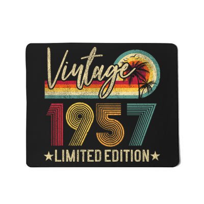 Vintage 1957 67th Birthday 67 Years Old Limited Edition Mousepad