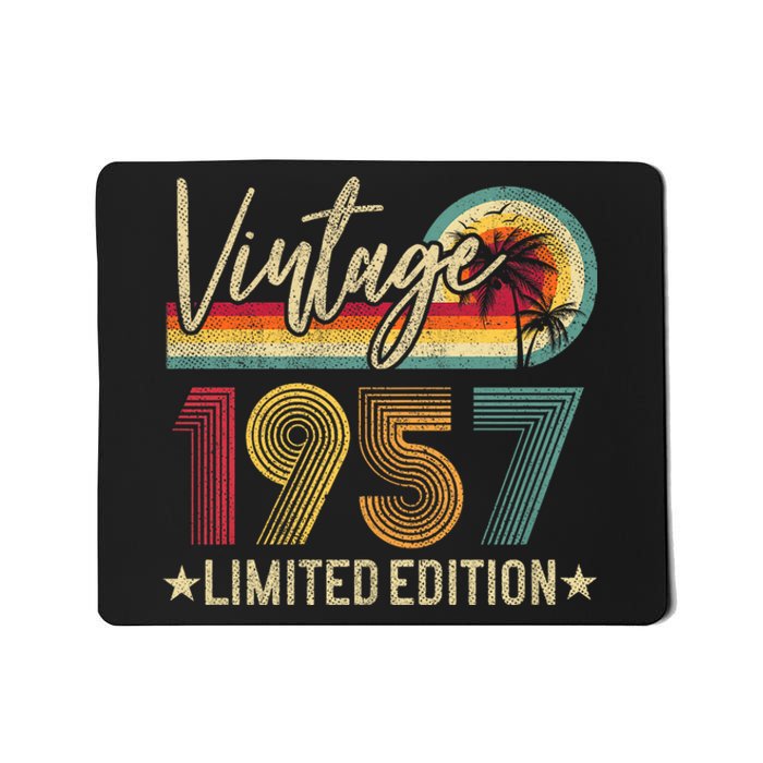 Vintage 1957 67th Birthday 67 Years Old Limited Edition Mousepad