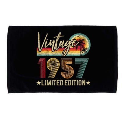 Vintage 1957 67th Birthday 67 Years Old Limited Edition Microfiber Hand Towel