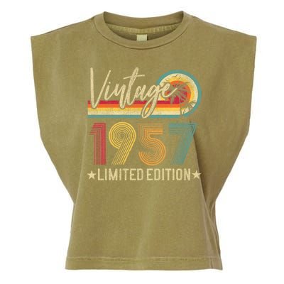 Vintage 1957 67th Birthday 67 Years Old Limited Edition Garment-Dyed Women's Muscle Tee