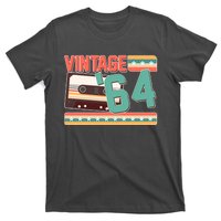 Vintage 1964 60th Birthday Cassette Tape T-Shirt