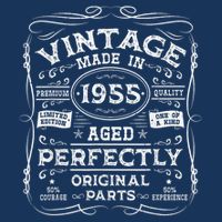 Vintage 1955 70 Year Old Limited Edition 70th Birthday Kids T-Shirt
