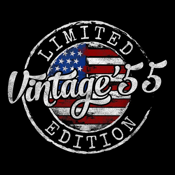 Vintage 1955 70th Birthday 70 Year Old Hoodie