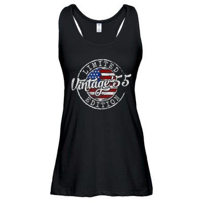 Vintage 1955 70th Birthday 70 Year Old Ladies Essential Flowy Tank