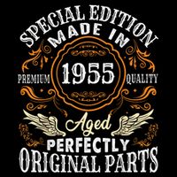 Vintage 1955 70th Birthday 70 Years Old Sweatshirt