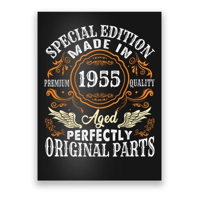 Vintage 1955 70th Birthday 70 Years Old Poster