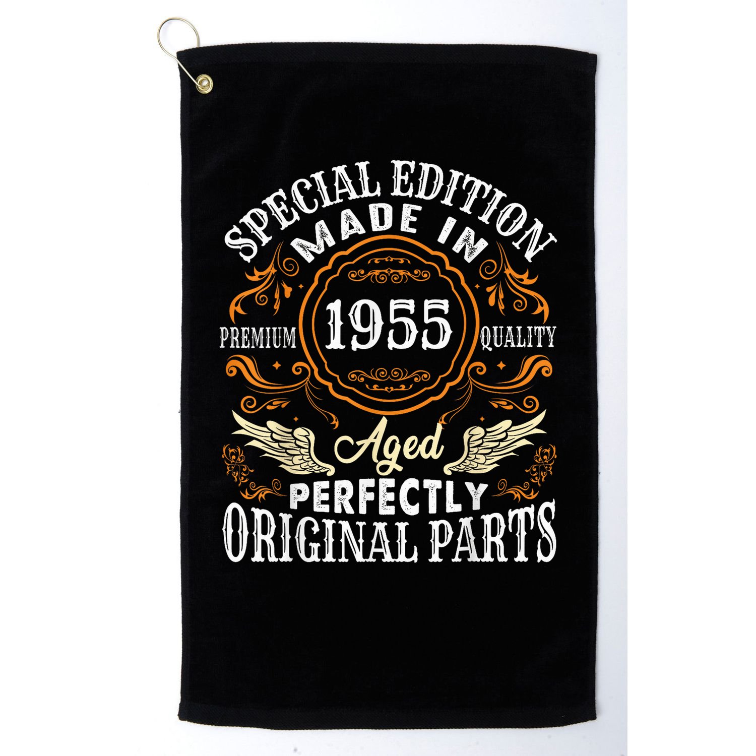 Vintage 1955 70th Birthday 70 Years Old Golf Towel