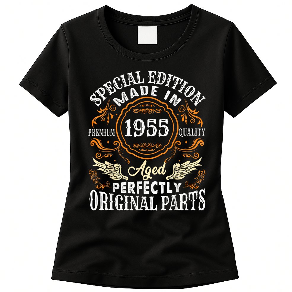 Vintage 1955 70th Birthday 70 Years Old Womens T-Shirt