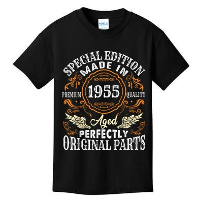 Vintage 1955 70th Birthday 70 Years Old Kids T-Shirt