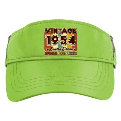 Vintage 1954 70th Birthday Limited Edition Awesome Epic Legend Adult Drive Performance Visor