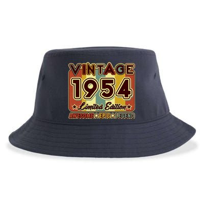 Vintage 1954 70th Birthday Limited Edition Awesome Epic Legend Sustainable Bucket Hat