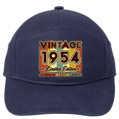 Vintage 1954 70th Birthday Limited Edition Awesome Epic Legend 7-Panel Snapback Hat