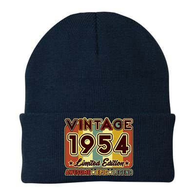 Vintage 1954 70th Birthday Limited Edition Awesome Epic Legend Knit Cap Winter Beanie