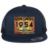 Vintage 1954 70th Birthday Limited Edition Awesome Epic Legend Flat Bill Trucker Hat