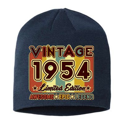 Vintage 1954 70th Birthday Limited Edition Awesome Epic Legend Sustainable Beanie