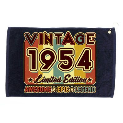 Vintage 1954 70th Birthday Limited Edition Awesome Epic Legend Grommeted Golf Towel