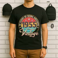 Vintage 1955 70 Years Of Being Awesome T-Shirt