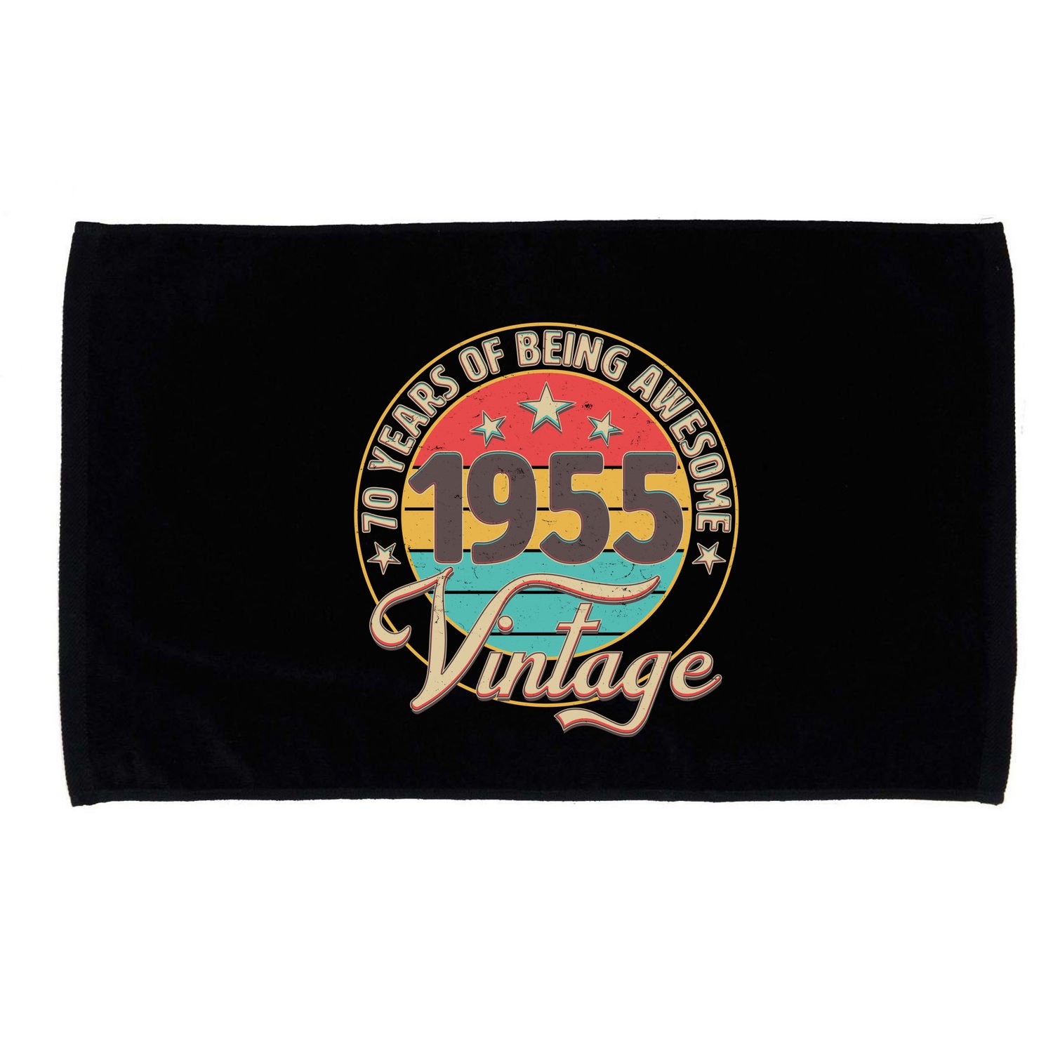 Vintage 1955 70 Years Of Being Awesome Microfiber Hand Towel