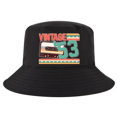 Vintage 1953 70th Birthday Cassette Tape Cool Comfort Performance Bucket Hat