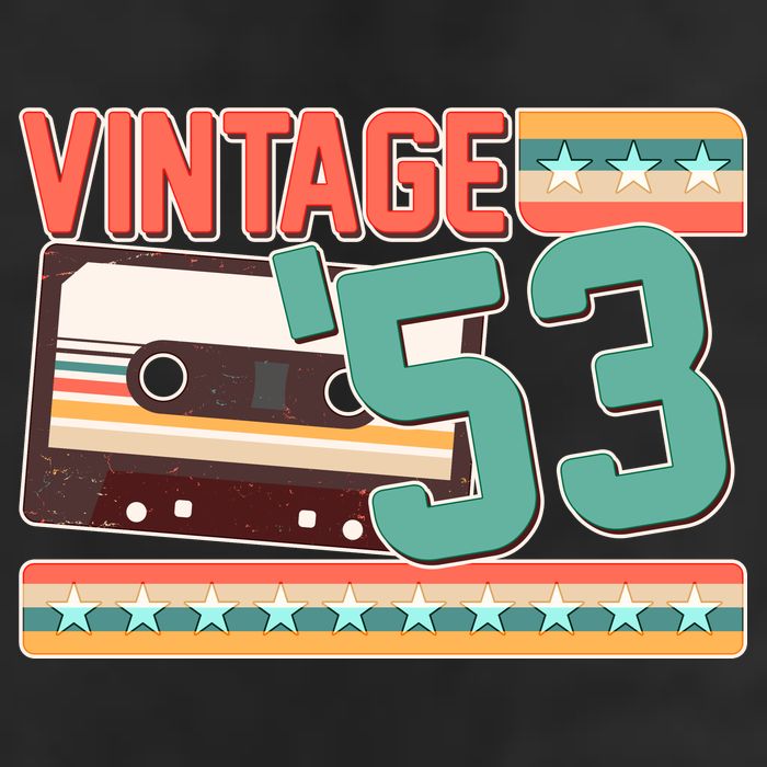 Vintage 1953 70th Birthday Cassette Tape Trucker Hat