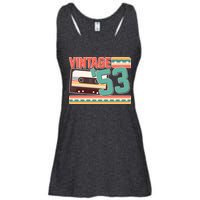 Vintage 1953 70th Birthday Cassette Tape Ladies Essential Flowy Tank