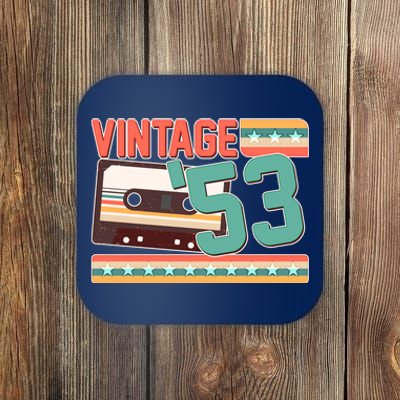 Vintage 1953 70th Birthday Cassette Tape Coaster